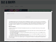 Tablet Screenshot of bayandbrown.com